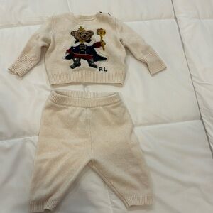Ralph Lauren baby sweater set